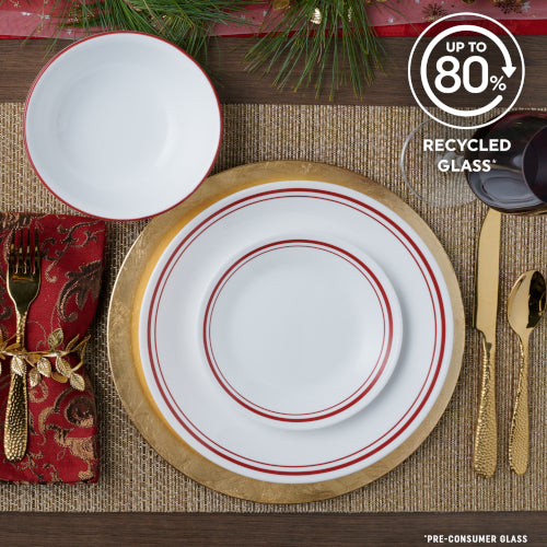 Corelle® Logan 18-piece Dinnerware Set, Service for 6