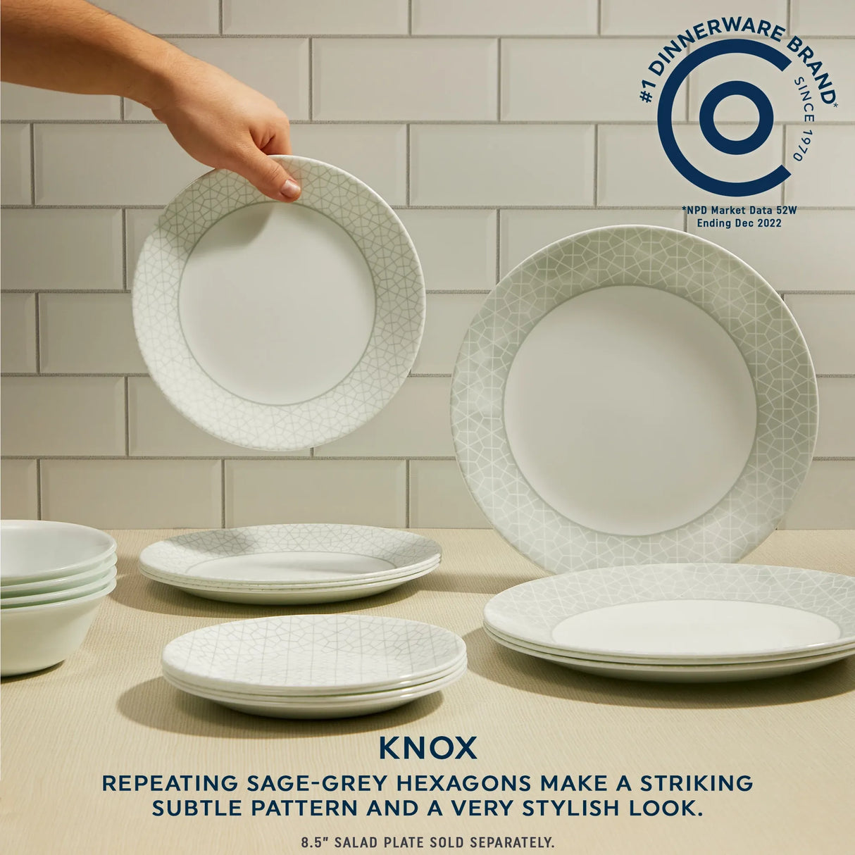 Knox Dinnerware Set with txt #1 dinnerware brand