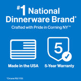 Corelle® Swept 18-piece Dinnerware Set, Service for 6