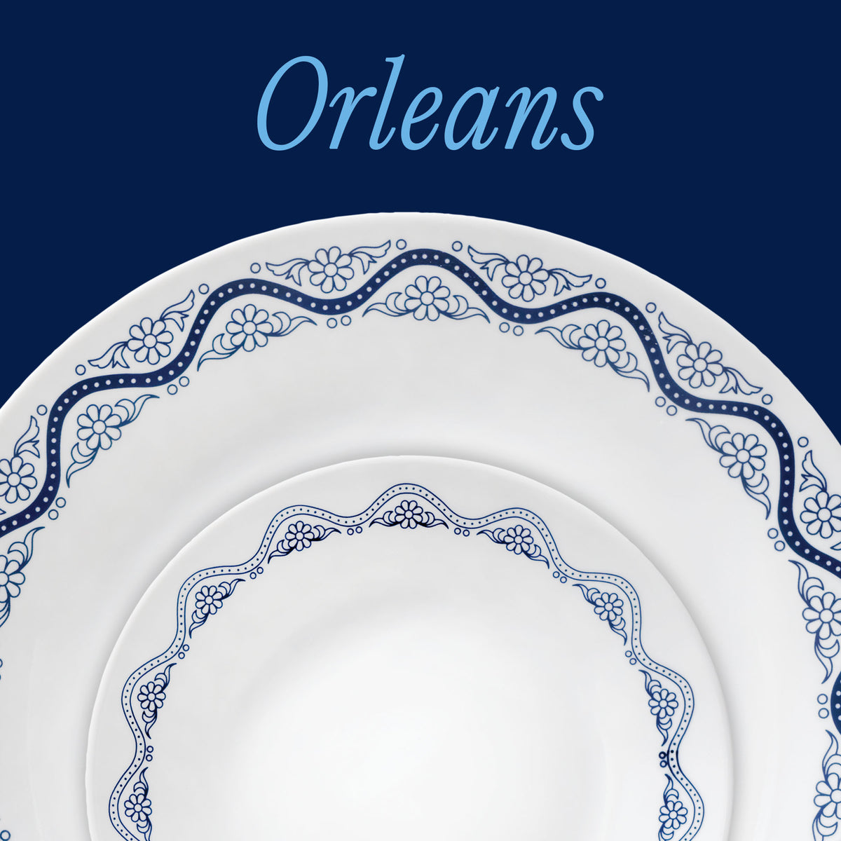Corelle® Orleans 18-piece Dinnerware Set, Service for 6