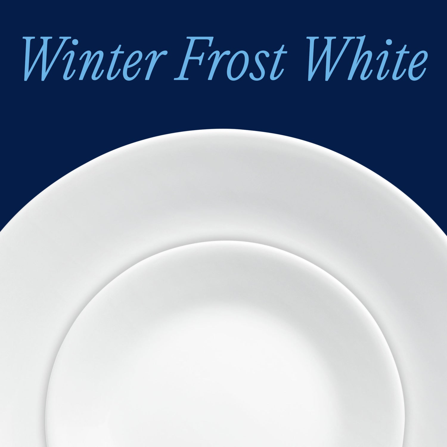 Corelle® Winter Frost White Dinnerware Set – Service for 12 + Serving Platter