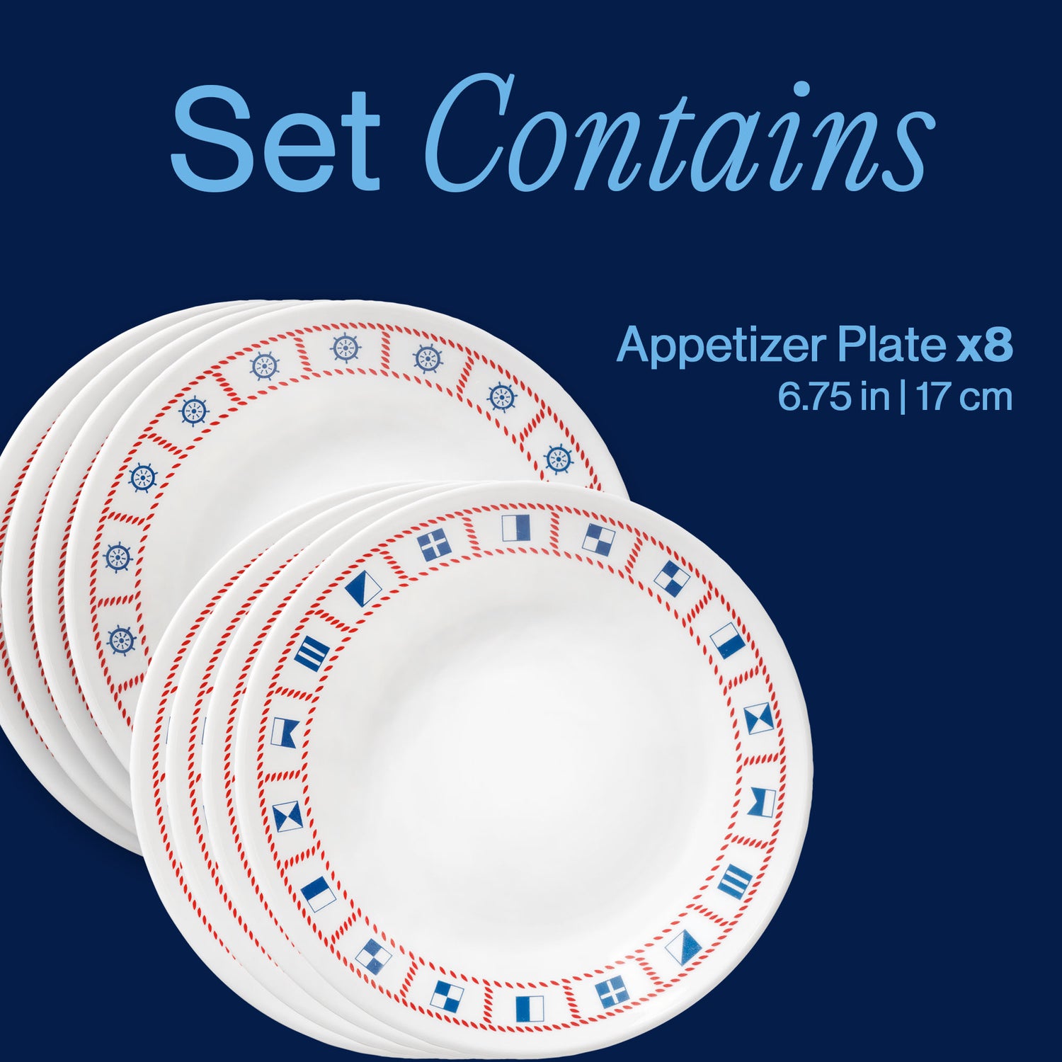 Corelle® Sailing Away 6.75