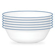 Botanical Stripes 18-ounce Bowls, 6-pack
