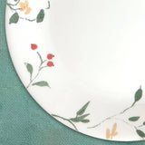  upclose view of Wildflower Scatter dinner plate